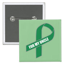 For My Uncle (Green Ribbon) Pin