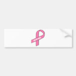 For My Wife (Pink Ribbon) Bumper Stickers