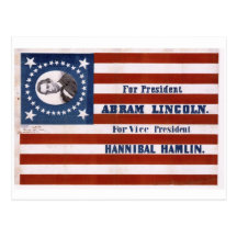 For president, Abram Lincoln Postcards