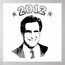 FOR ROMNEY 2012 POSTER