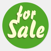 For Sale Stickers