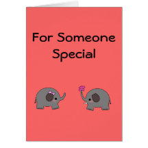For Someone Special Greeting Card
