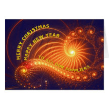 For suppliers, a Christmas wish Cards