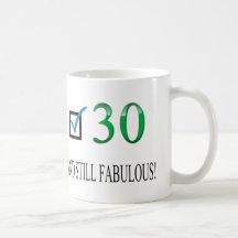 For the 30th Birthday Mugs