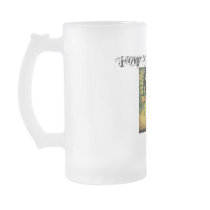 For The Irony Frosted Beer Mug