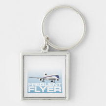 For the jet setter: Frequent flyer Keychain
