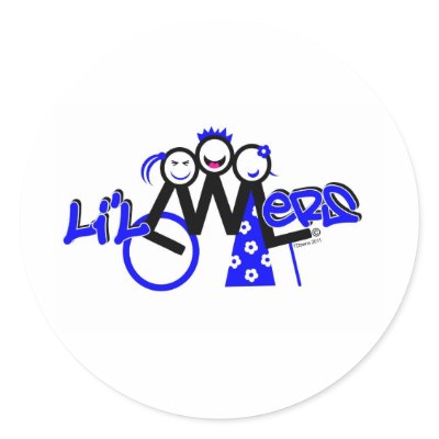 For the L'il LWLers Round Sticker by LWLshop