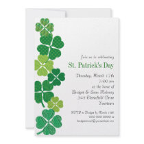For the Love of Clover Invitation