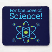 For The Love Of Science Atom Mousepad