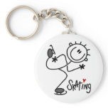 For the Love of Skating Tshirts and Gifts keychains