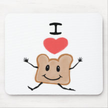 For the Love of Toast Mouse Pads