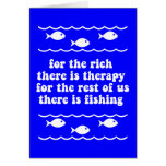 For the rich there is therapy