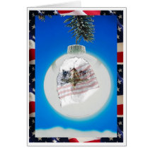 For Troops This Holiday Greeting Card