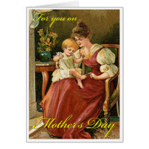 For You on Mother's Day Greeting Card