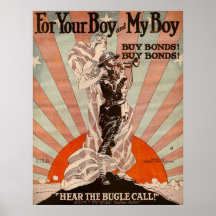For your boy and my boy; Buy bonds Posters