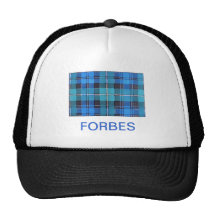 FORBES SCOTTISH FAMILY TARTAN MESH HATS
