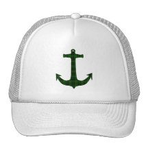 Forbes Tartan Plaid Anchor Trucker Hats
