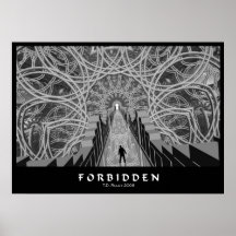 Forbidden (Black & White) Posters