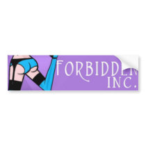 forbidden Bumper sticker