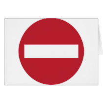 Forbidden ! greeting cards