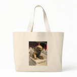 Forbidden City Bronze Lion Canvas Bags