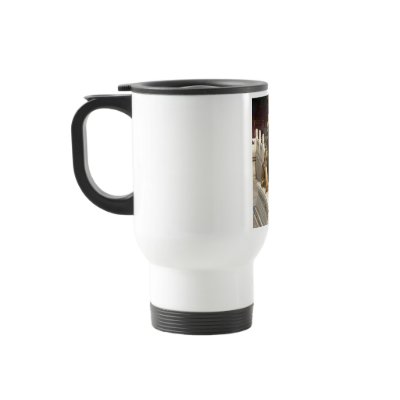 Forbidden City Bronze Lion Mug by gvilledesigns