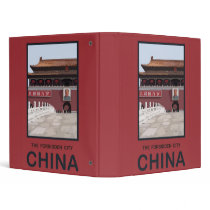 Forbidden City China Vinyl Binders