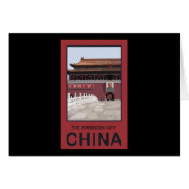 Forbidden City China Greeting Card