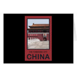 Forbidden City China Greeting Card