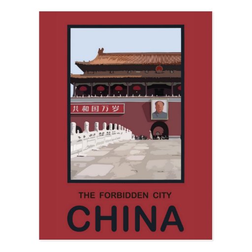 Forbidden City China Post Cards
