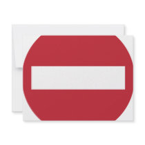 Forbidden ! custom invitations