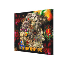 FORBIDDEN KNOWLEDGE GALLERY WRAPPED CANVAS