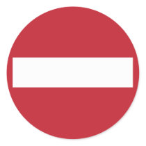 Forbidden ! sticker