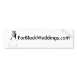 ForBlackWeddings.com Bumper Sticker