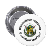 Force multinationale - Irak Badges Avec Agrafe