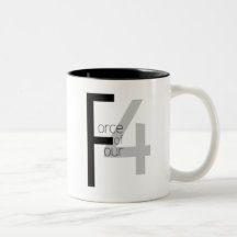 Force of Four mug
