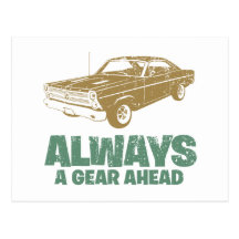 Ford 1966 Fairlane GT 427 Carte Postale