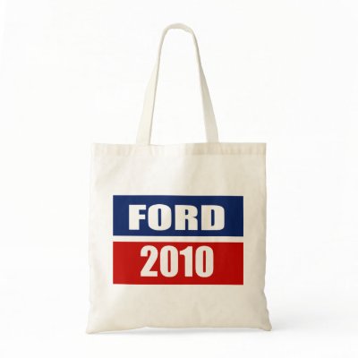 FORD 2010 CANVAS BAG by Politicaltshirts