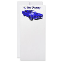 Ford:  Boss Mustang Customized Rack Card