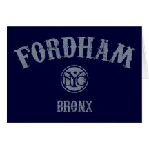 Fordham Greeting Card
