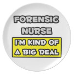 Forensic Nurse .. I'm Kind of a Big Deal Dinner Plates