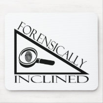 Forensically Inclined Mouse Pads