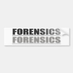 FORENSICS BUMPER STICKER