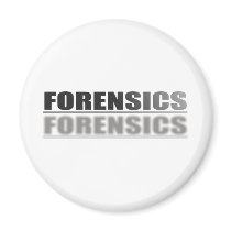 FORENSICS REFRIGERATOR MAGNET