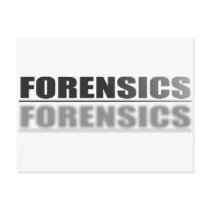 FORENSICS POST CARD