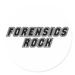 Forensics Rock Sticker