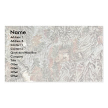 Forest Apartments In Chii-Ch'Ii By Wang Mêng Business Card Templates