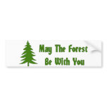 Forest Blessing Bumper Sticker