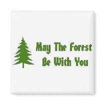 Forest Blessing Fridge Magnet