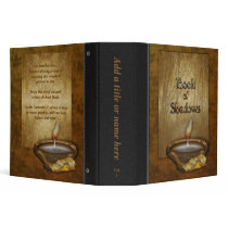 Forest Candle Book of Shadows 2" Avery Binder